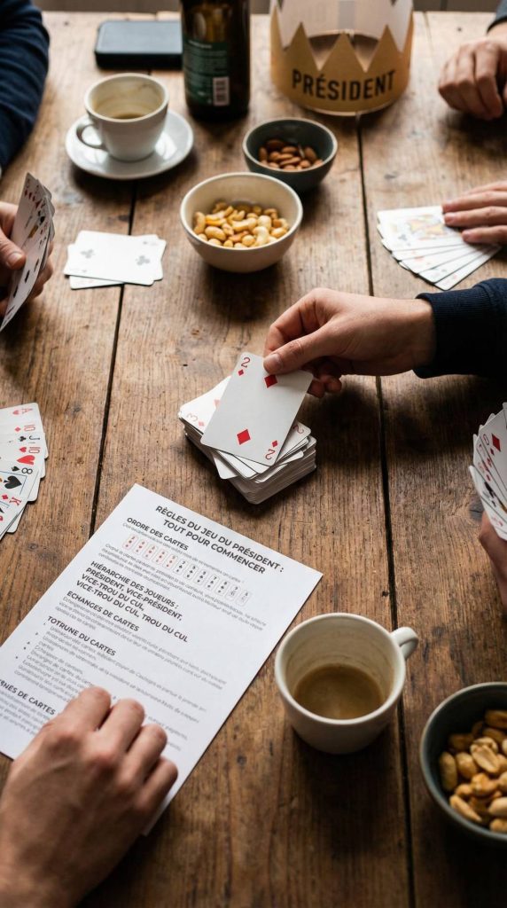 Jeu de carte Président règle : tout comprendre pour bien commencer