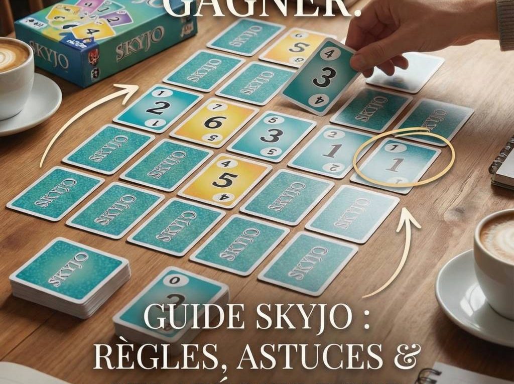 Jeu de carte Skyjo : règles, astuces et stratégie pour gagner