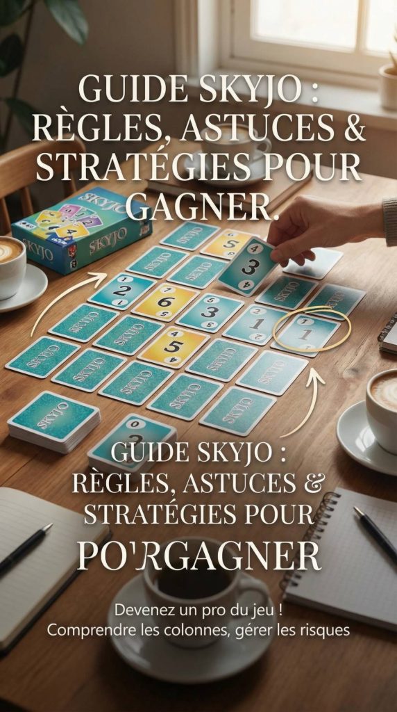 Jeu de carte Skyjo : règles, astuces et stratégie pour gagner