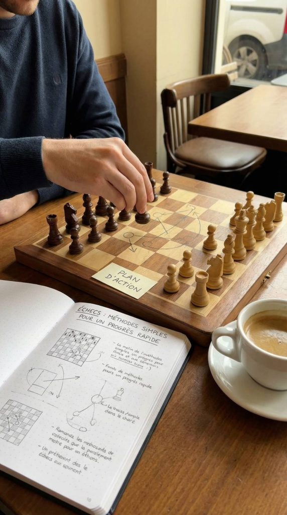 Apprendre à jouer aux echecs : méthodes simples pour progresser rapidement