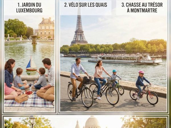 3 activités de plein air à faire à Paris pour des sorties en famille