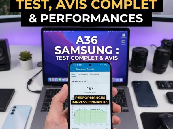 A36 Samsung test : avis complet et performances