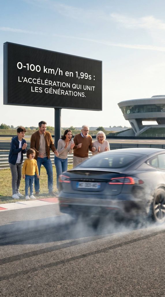 0 100 tesla : pourquoi cette performance fascine petits et grands